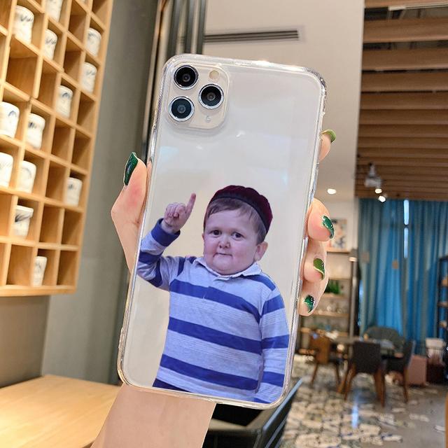 Funny Hasbulla Clear Case For Samsung Galaxy Note 9 8 10 Lite S10e S21 S22 S20 FE S8 S9 S10 Plus 20 Ultra M31 M52 Silicone Funda