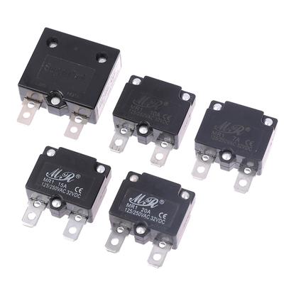 7A 10A 15A Automatyczny przekaźnik resetu Bezpiecznik Therma Switch Wyłącznik obwodu Ochronnik przeciążeniowy prądu Akcesoria do samochodów elektrycznych dla dzieci