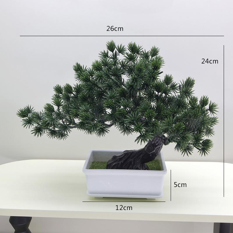 

Имитация сосны Чанбайской туи Сычуаньской искусственное зеленое растение бонсай StyleJ