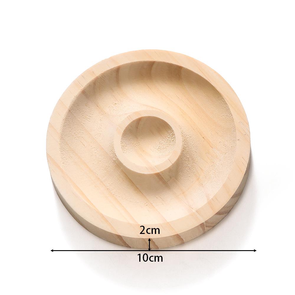Solid Wood Necklace & Bracelet Display Tray - DIY Design, Beading, Handmade Template Holder