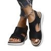 Fashion Women Sandals Peep Toe Fashion Breathable Comfort Shopping Ladies Walking Shoes Summer Platform Sandal Shoes Mujer Plus Size 43