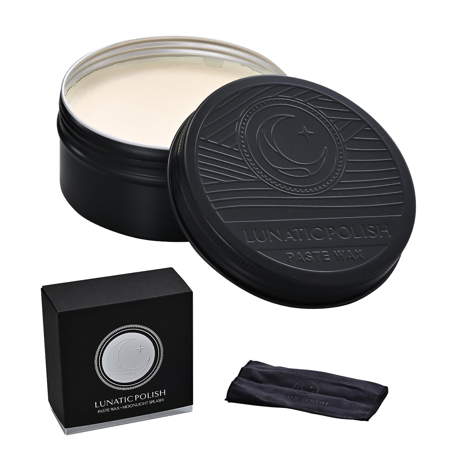 

BULLSONE Car Polish Moonlight Splash Balanced Solid Paste for Body and Made with T1 Carnauba Wax and Musk Car Car Car and SEIWA POLISH Moonlight BU16, жёлтый