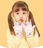 eigenn Knit for Boys and Mitten Thick and Warm for Fall and Perfect for Playing in the Animal and Ages Kids' Gloves, Girls, Half-Finger Covers,