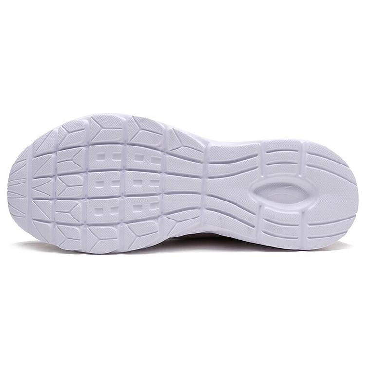 Anta Comfortable Cushioning Breathable Lightweight Low top Running Shoes Men's Gray White 91915581-4