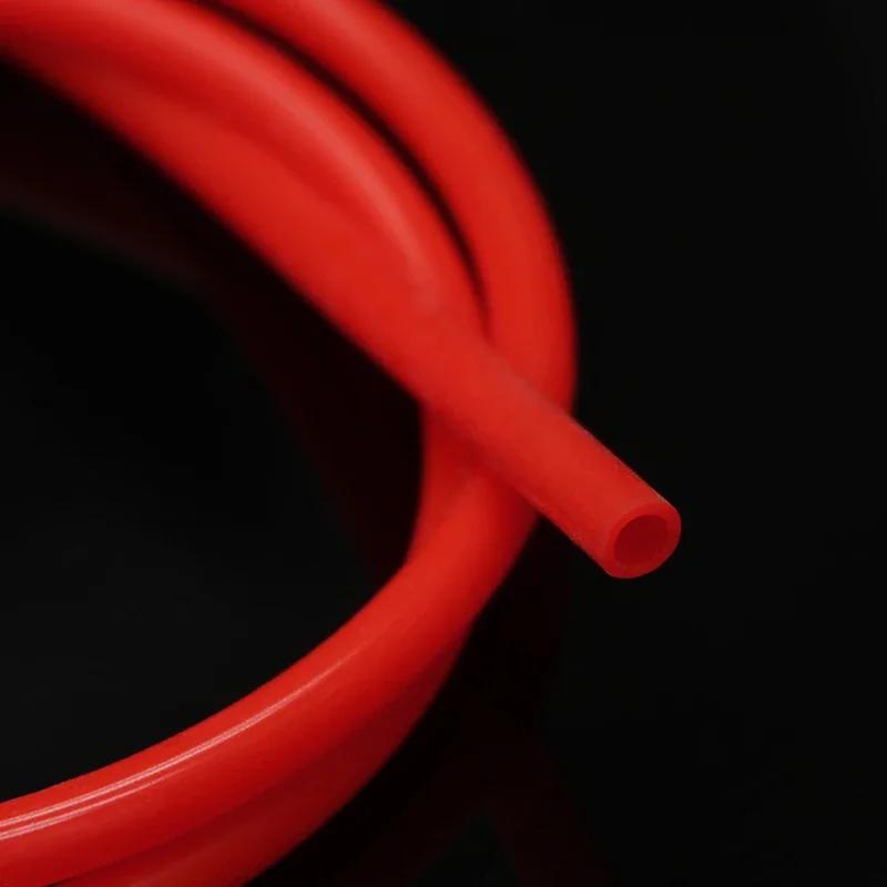 1M Red Food Grade Silicone Rubber Hose ID 0.5 1 2 3 4 5 6 7 8 9 10 12 14 16 18 20 25 Mm Soft Flexible Silicone Tube Water Hose