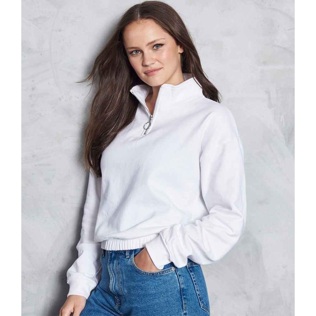 Awdis Womens/Ladies Cropped Sweatshirt