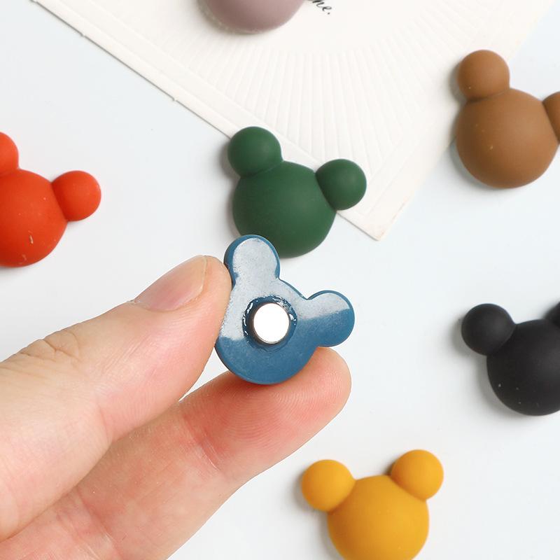 Cartoon Refrigerator Magnets Set 7 Pieces Kitchen Decorative Magnets for Fridge Home Office Use Durable Design