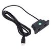Zapuštěná zásuvka napájecího proužku USB 5 V 2,5 metru Duální porty USB Nabíjecí zásuvka na pohovce ABS Integrovaný USB