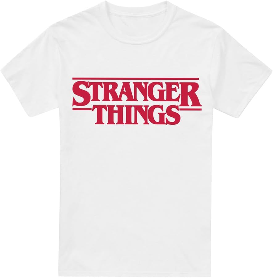 Stranger Things Main Logo Unisex Adult T-Shirt 4XL