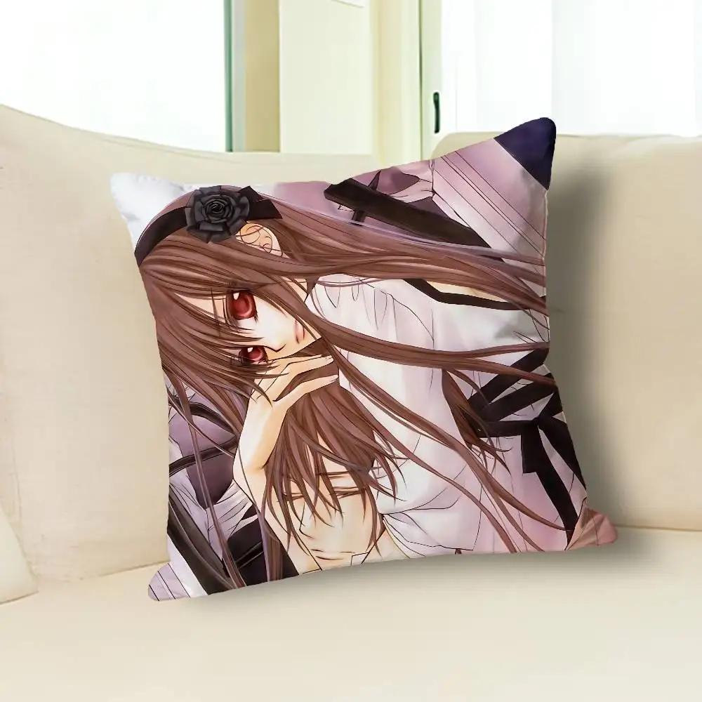 V-Vampire Comics K-Knights Pillow Cases for Bedroom Living Room Sofa Home Decor Polyester Cushion Cover with Zipper