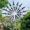 Yousheng Spinner Kinetic de Vânt Colorat Metalic Spinner Cinetic Acționat de Vânt Sculptură Cinetică de Vânt de Exterior Necesită Asamblare pentru Grădină Curte Gazon