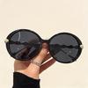 Xiaomi Oversized Round Sunglasses for Women, Retro Large Frame UV400 Protection Shades
