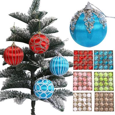 16Pcs/Box Christmas Balls Home Christmas Tree Ornaments Ball Xmas Hanging Pendants New Year Navidad Party Gift Decoration