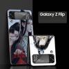 MDZS Anime Mo Dao Zu Shi Wei Wuxian Phone Case for Samsung Galaxy Z Flip 3 4 5 Black Folding Mobile Shell Hard PC Protect Cover