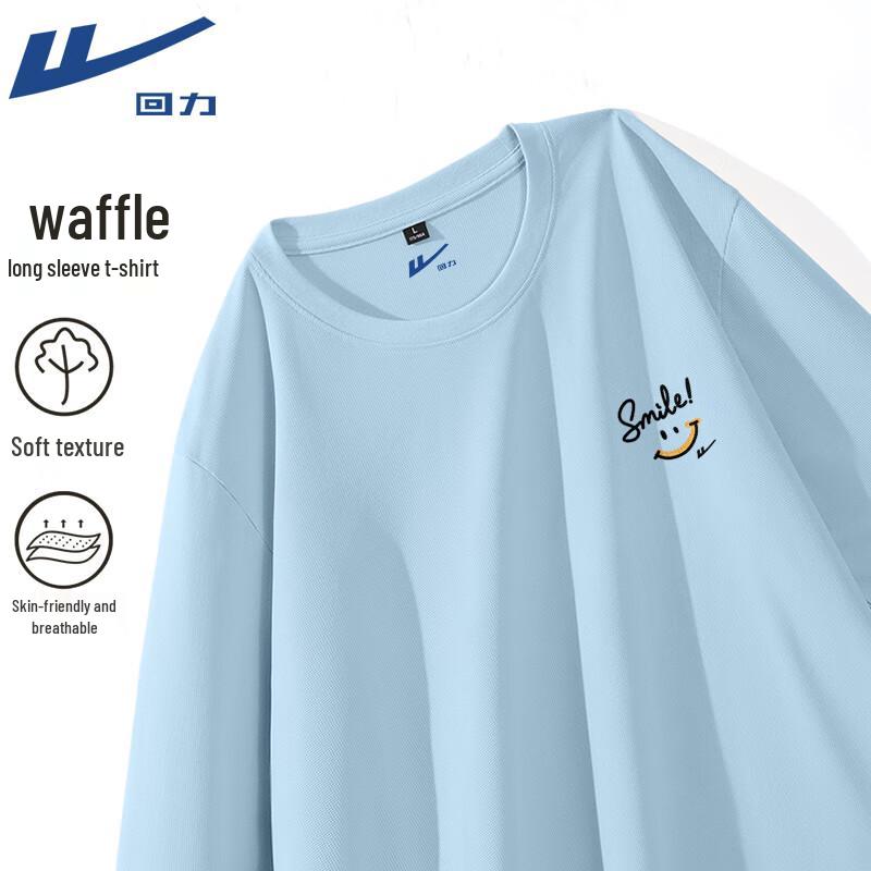 Warrior Unisex Waffle Knit Long Sleeve T-Shirt XXL