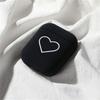Cute Heart Airpods Case Hard PC Earphone Case Cute Design Protective Cover  Earphone Accessories