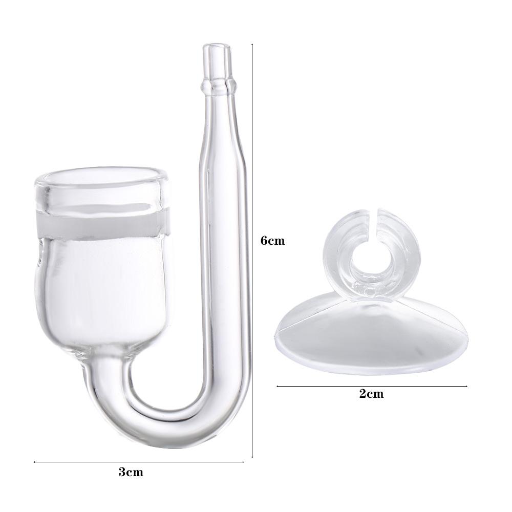 Ceramic Disces Fish Tanks Refiner Regulator Aquarium Carbon Dioxide Reactor Aquarium Accessories Bubble Counter CO2 Diffusers