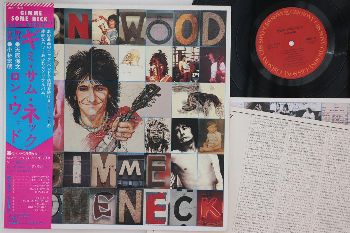 

LP Пластинка RON WOOD - Gimme Some Neck 25AP1580 CBS SONY 1979 Япония Obi Rock