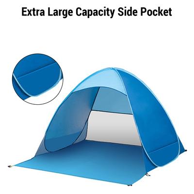 Pop Up Tent for Camping Beach Tent Sun Shelter Instant Opening Wind and Rain Protection UV