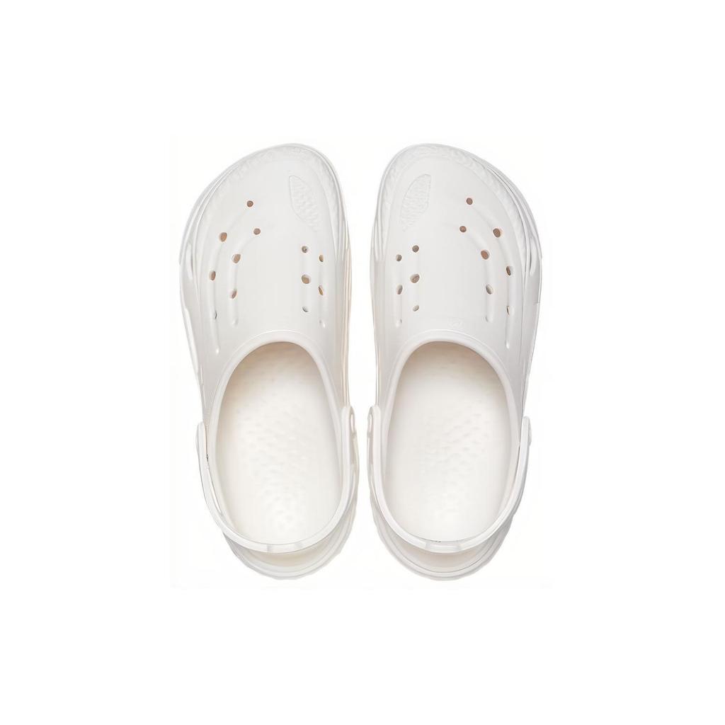 Crocs EVA Non-Slip Breathable Comfortable Casual Durable Quick-Drying Clogs Unisex Footwear White 209501-100