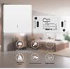 220V Wireless Single-Channel Remote Light Switch, Smart On-Off Panel, 433MHz, No Wiring Needed