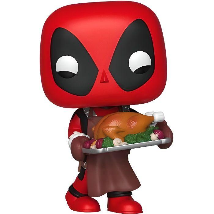 Figurine Funko Pop - Marvel - Deadpool - Édition Spéciale Fêtes - Rouge - Mixte