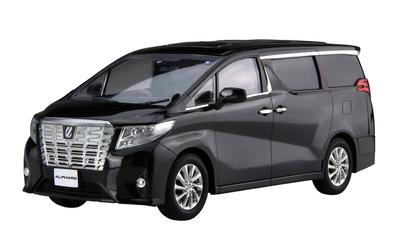 Fujimi Model auta NEXT séria Toyota Alphard Plastový model auta NX7 1/24 No.7 GF3.5L (čierna) Farebne odlíšené