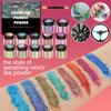 12 Pack Color-Changing Powder Crafting Powder Craft Tool Jewelry Making Supplies Colorant Glitter Pigments for Projects