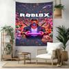 Decoração de Parede Roblox Tapeçaria Arte Para Memorial de Animal de Estimação Aniversário Festa de Casamento Cenário Presente de Família