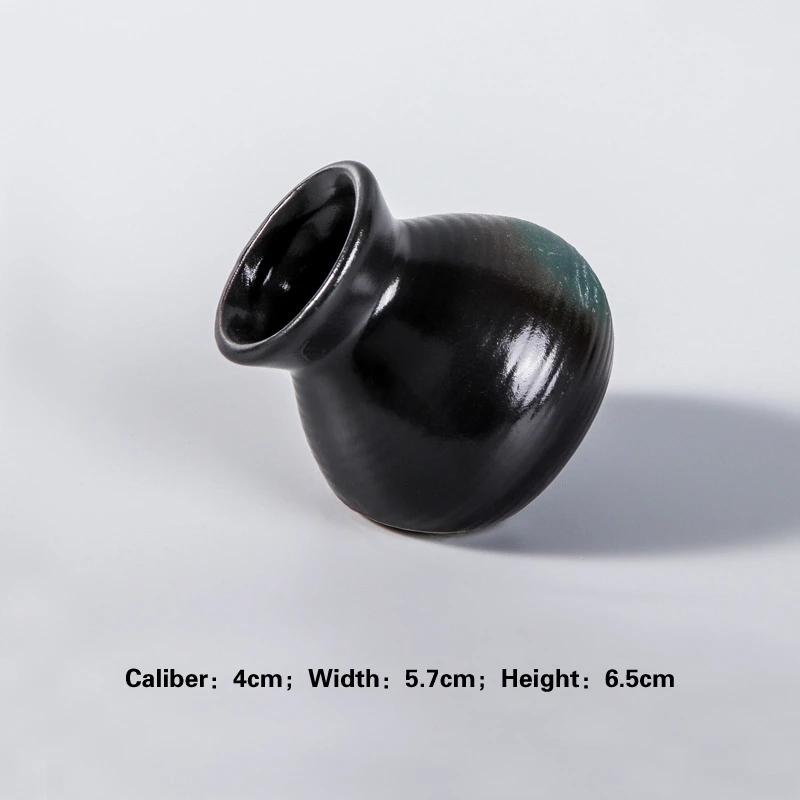 Decoration Shop Plate Ceramic Kitchen Household Tableware Japanese Sashimi Sushi Small Can Egg Bottle Dry Ice Cup Creative Plate