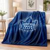 Toronto Maple Leafs Spausduotas Flanelinis Antklodas Šiltas Komfortas Lovos Užtiesalas Namų Interjero Dekoro