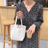 Trendy Corduroy Lunch Bag Cotton Cloth Small Size Lunch Box Portable Food Storage Bag Picnic Tote Bag