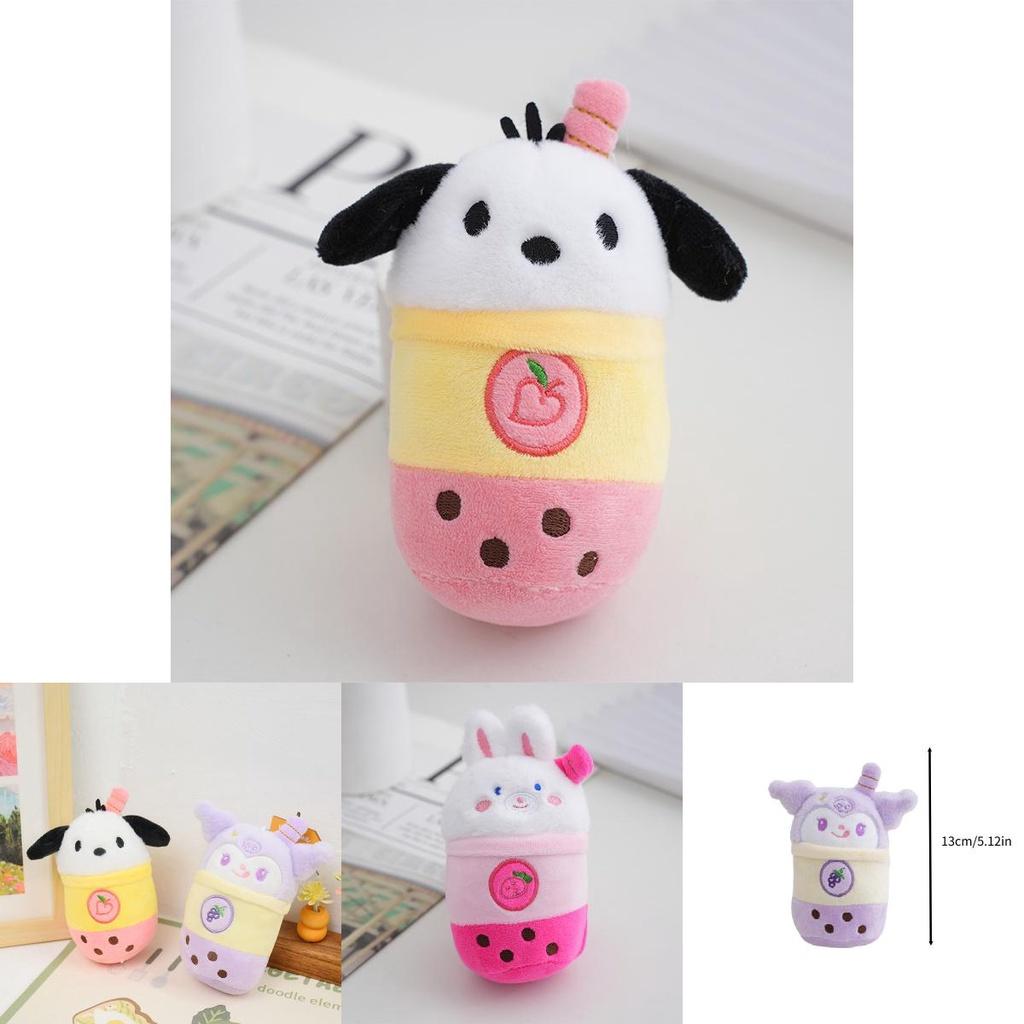 Soft And Comfortable Plush Rabbit Keychain Bag Pendant For Couples