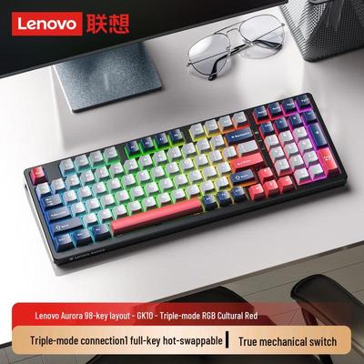 Lenovo GK10 Tri-Mode RGB Hot-Swappable Mechanical Keyboard