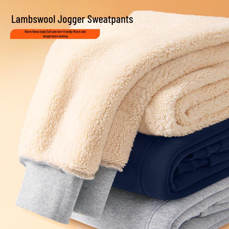 JEEP SPIRIT Men's Fleece Lined Winter Sweatpants