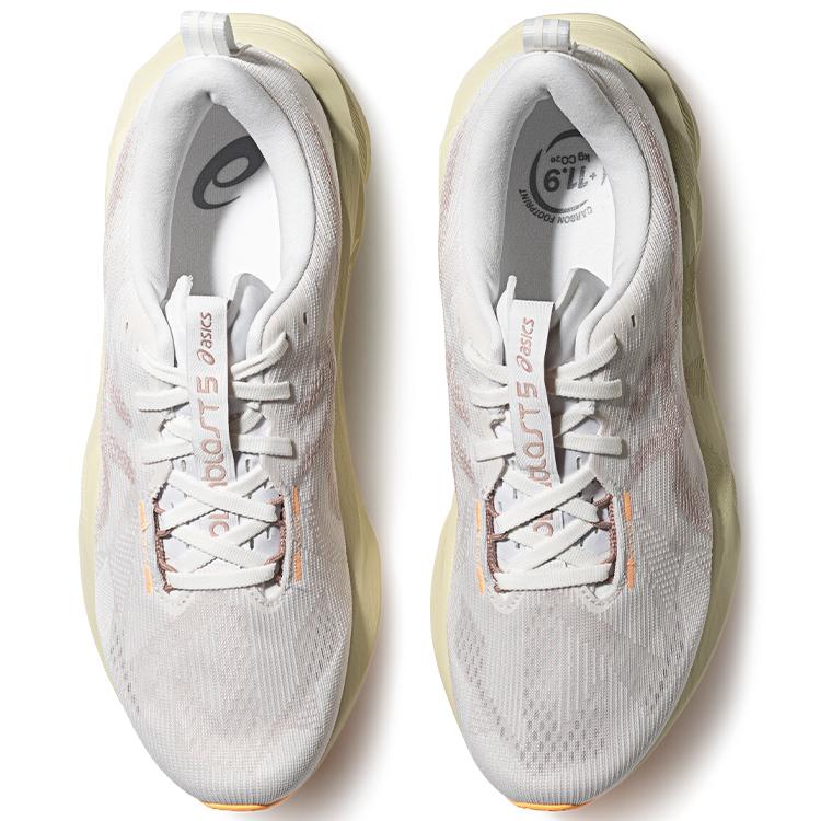Asics Novablast 5 Fashion Versatile Casual Low-Top Running Shoes Men sneaker White Pink Purple 1011B974-101