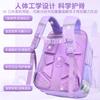 New Primary School Schoolbag Girls Children's Schoolbag Large Capacity Girls High Color Plaid Backpack