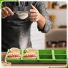 Divisori per Vassoi in Silicone Stampi per Alimenti in Silicone per Accessori Liofilizzatore Impilabili Articoli da Cucina per la Cottura