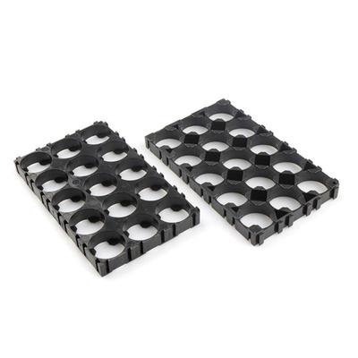 1 peça Suporte para Bateria de Célula de Lítio 18650 Suporte 4x5 Pacote de Baterias Suporte de Plástico Suporte para Armazenamento de Pacote de Bateria 18650 DIY