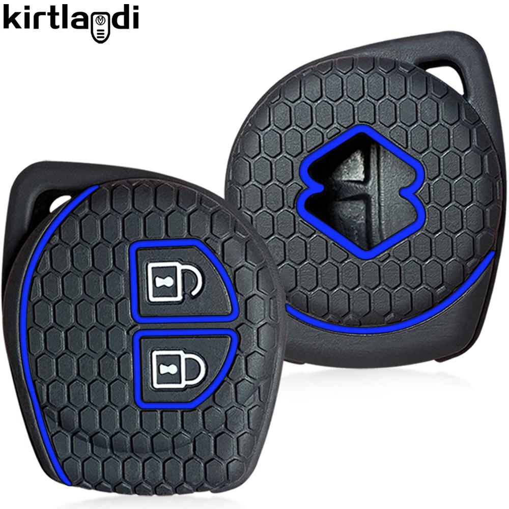Silicone Key Case Holder Shell Remote Car Key Cover for Suzuki Jimny Grand Vitara Swift IV SX4 Classic Liana Celerio 2020 2021