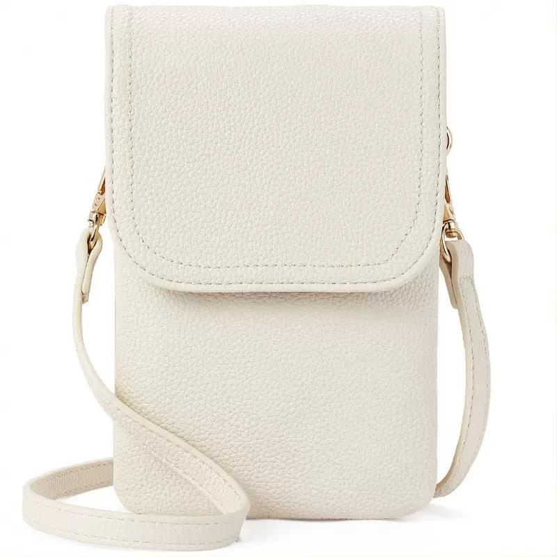 Vegan Leather Small Crossbody Bags For Women DesigneCell Phone Bag Ladies Wallet Purses With Adjustable Strap