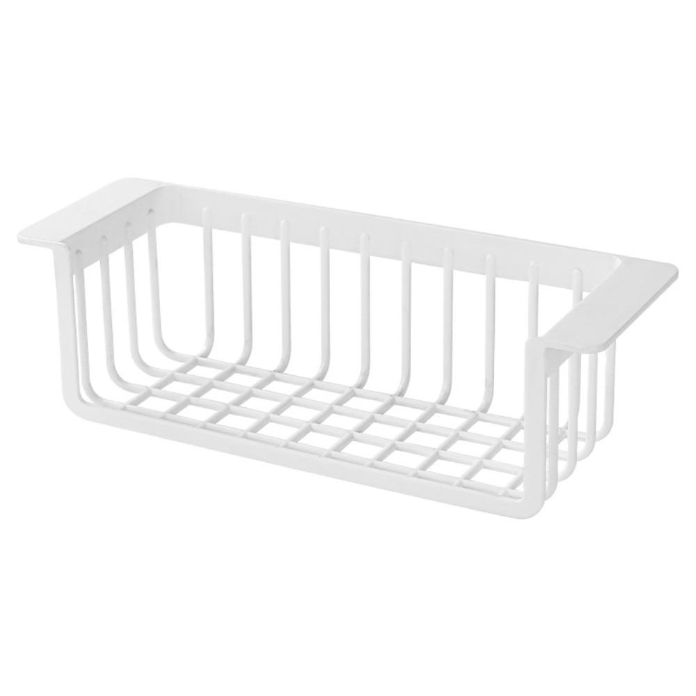 Under Hanging Kitchen Seasoning Storage Box Space-saving Makeup Cotton Storage Rack  Wall Wardrobe