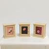 1/12 Scale Dollhouse Miniature Wall Cabinet with Food Toys and Ornaments