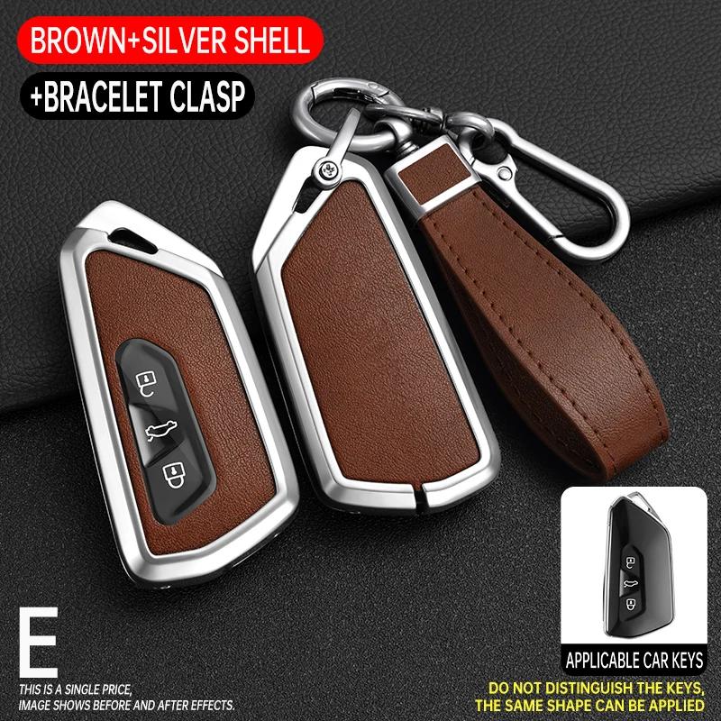 Custodia Cover per Chiave Auto per VW Volkswagen Golf 7 8 Git MK8 ID.3 ID.4 Cupra Formentor Skoda Octavia A8 SEAT Leon MK4 2020 2021