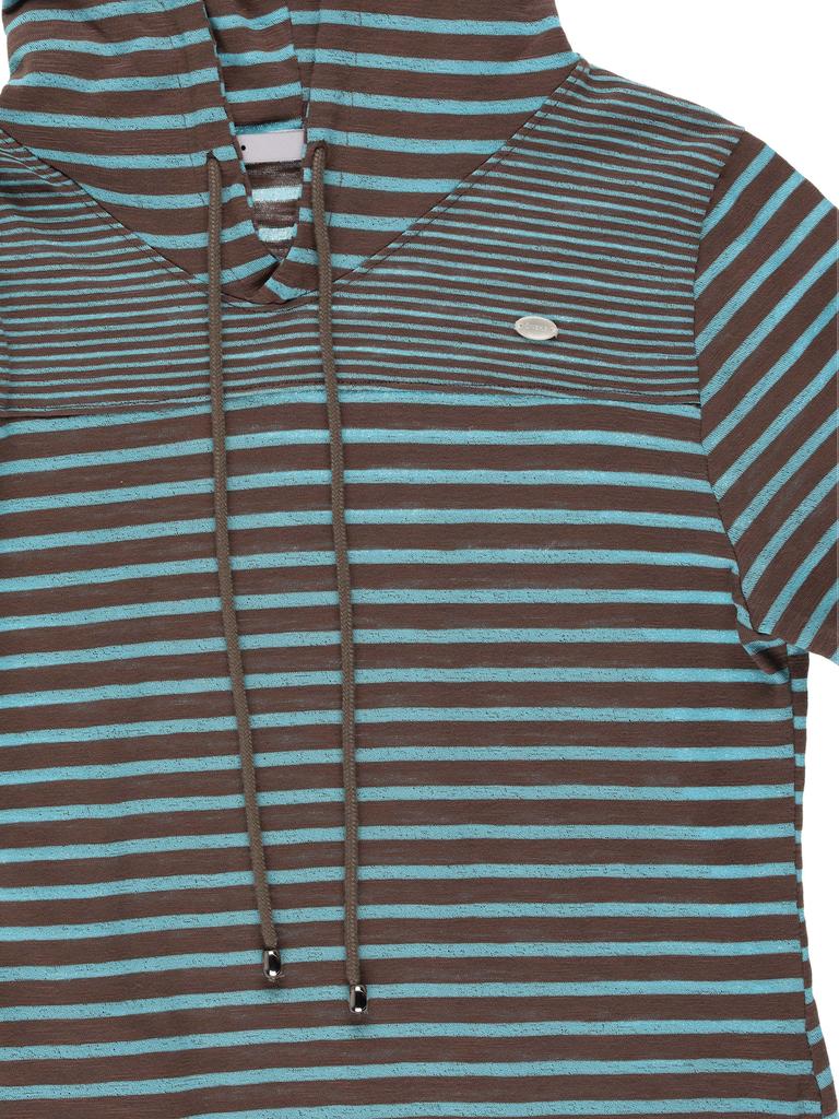 Onseuka Stripe Hoodie Dress (Blue Mud)