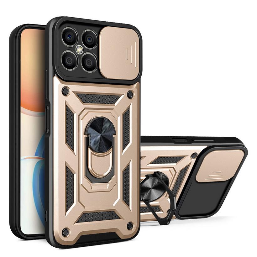 Camera Protect Case for Honor X7A X8A X8 X9 X7 X6 Honor 70 50 X30 X30i 50 SE Armor Hybrid Ring Back Cover Fundas