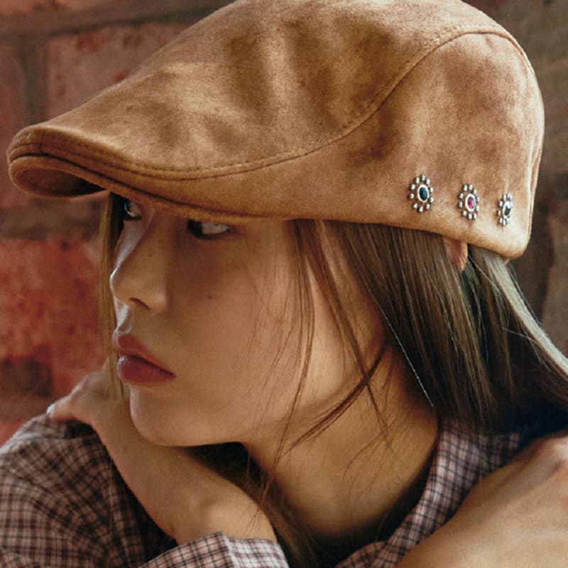 

Кепка для охоты из замши COOKEESEE с шипами (Верблюд) Camel