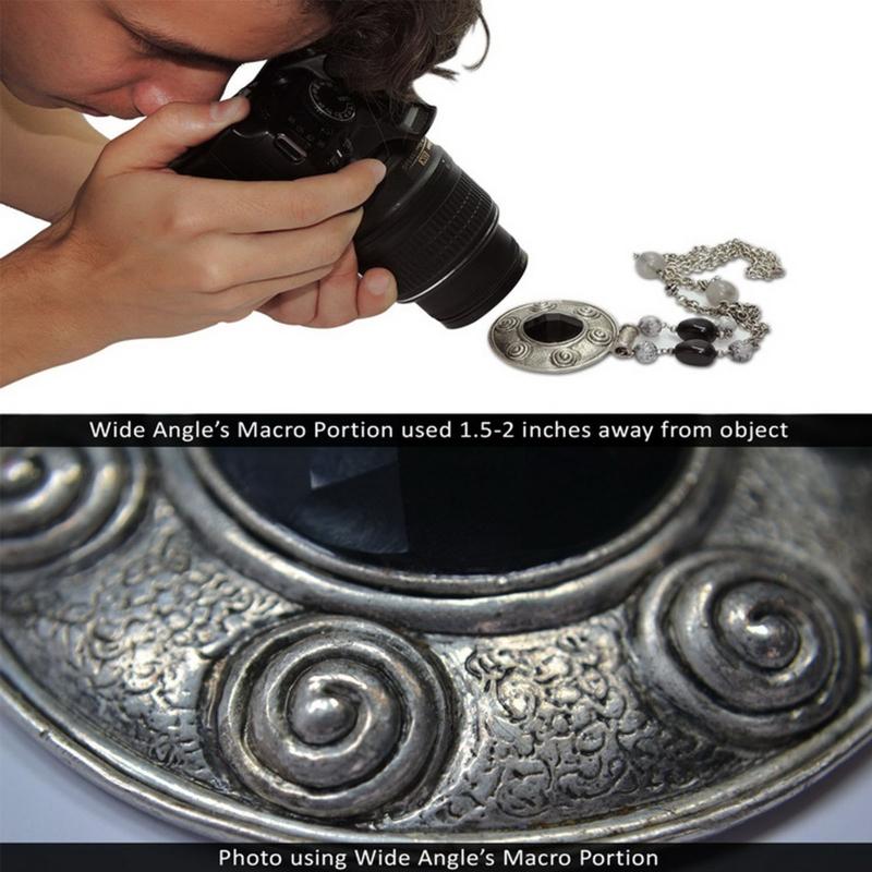 High Definition Wide-angle Macro Lens 55mm 0.45X Multi-layer Coated Wide Angle Lens with Macro Portion for Camera