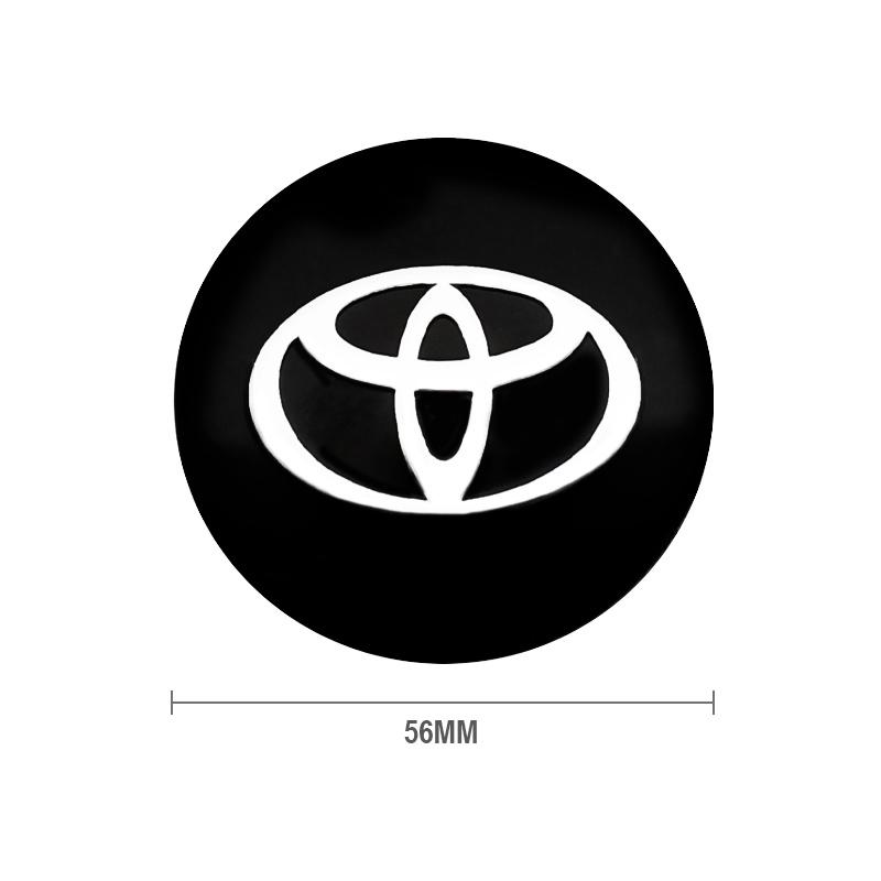 20Pcs 56mm Toyota Car Wheel Hub Center Cap Emblem Badge Stickers For Corolla Avalon Supra Yaris Prado Prius Rav4 Camry Accessory