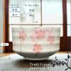 Matcha X Weeping Cherry Blossom Mino Made In Japan Ale-net Bowl, 11.5 H8cm, Design, Ware,